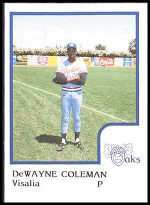 7 DeWayne Coleman